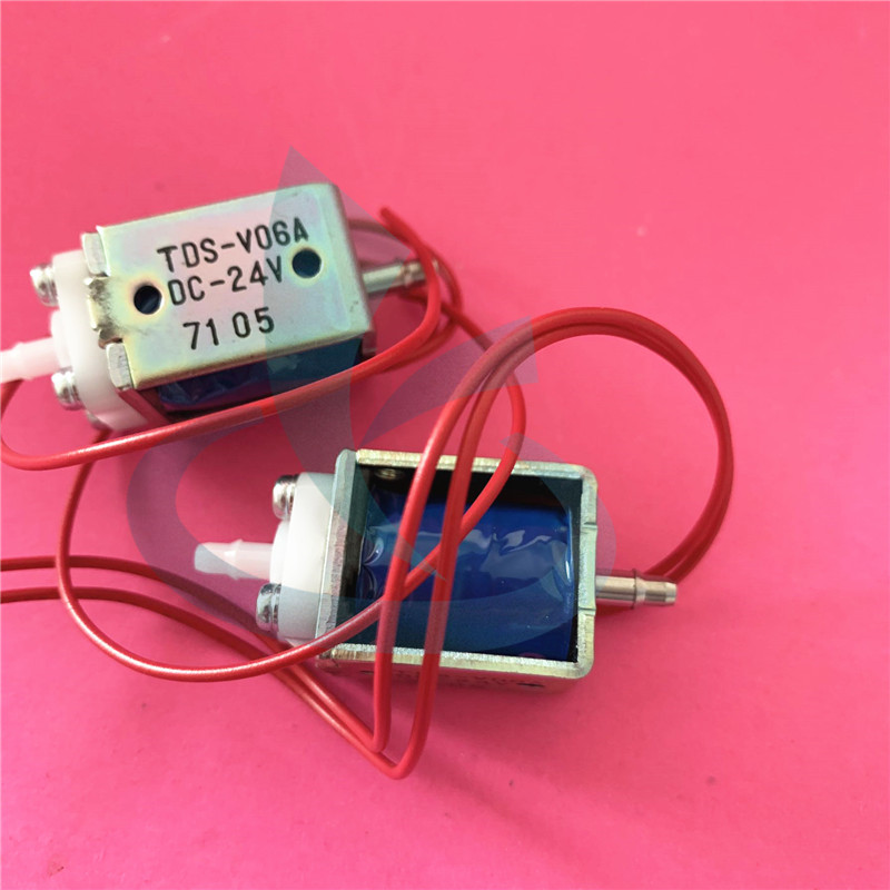 

Good quality Inkjet printer Mutoh solenoid ink vavle TDS-V06A For Mutoh RJ-900C VJ-1624 VJ1604 1618 1638 sub ink bag valve sensor switch