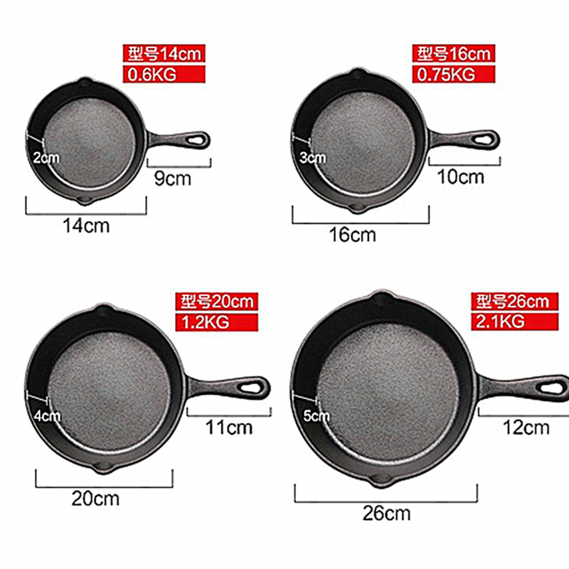 

Cast Iron Pan Skillet Frying Pan Cast Iron Pot Best Heavy Duty Professional Seasoned Cookware For Frying Saute Cooking