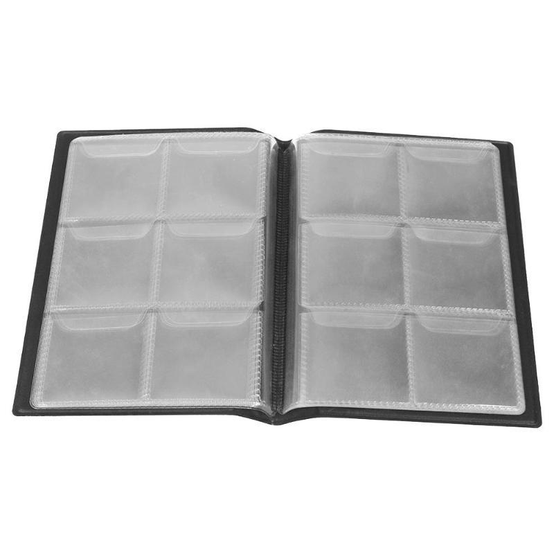 

10 Pages 60 Pockets Album Silver Dollar Coins Holder Albums Collection Book Money Penny Collecting Mini Storage Bag Organizer C0926