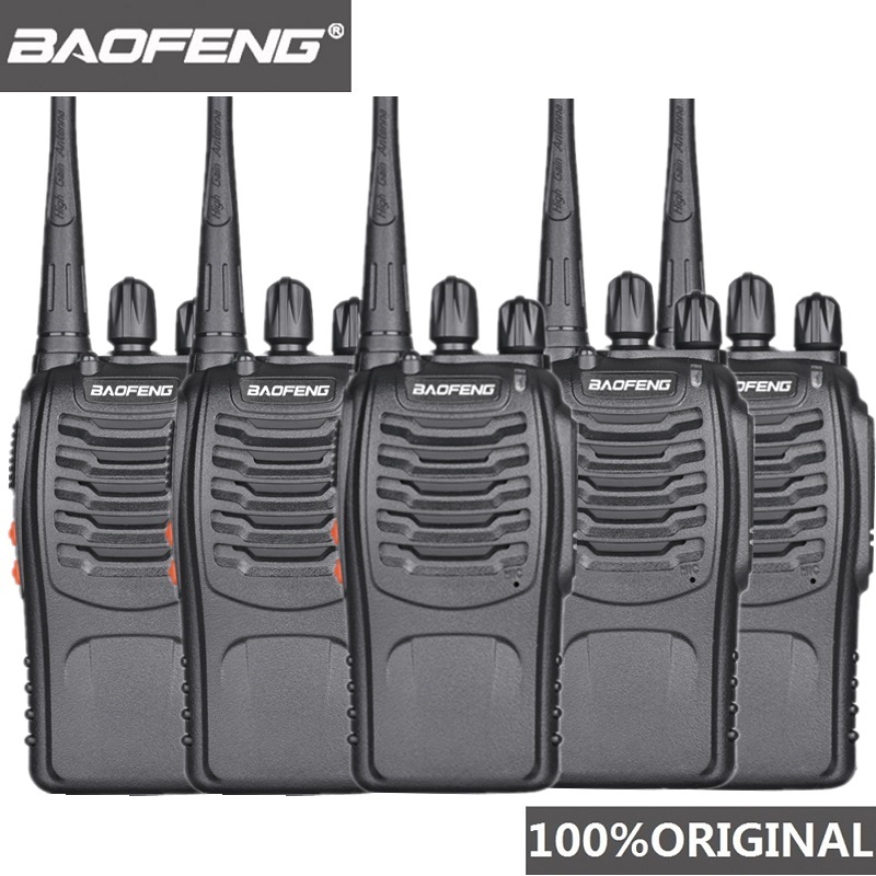 

5pcs Baofeng BF-888s Walkie Talkie UHF Handy Talky BF 888s 5W Wolki Tolki 888 CB Radio Comunicador PWalkie-talkie Transceiver
