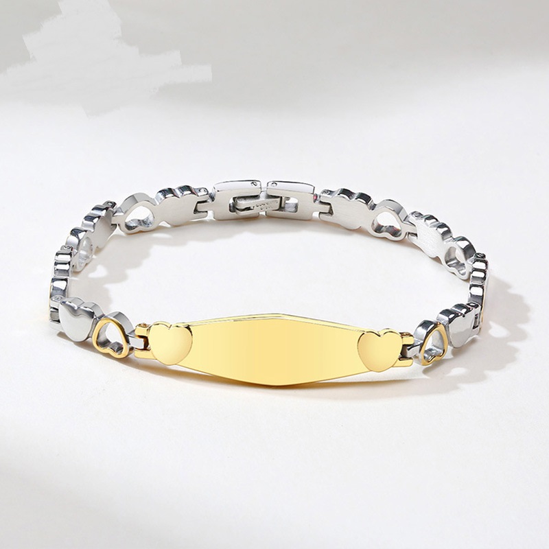 

Men Bracelet Stainless Steel Bangles Bracelets For Women Jewelry Silver Color Unisex Bracelets For Lovers