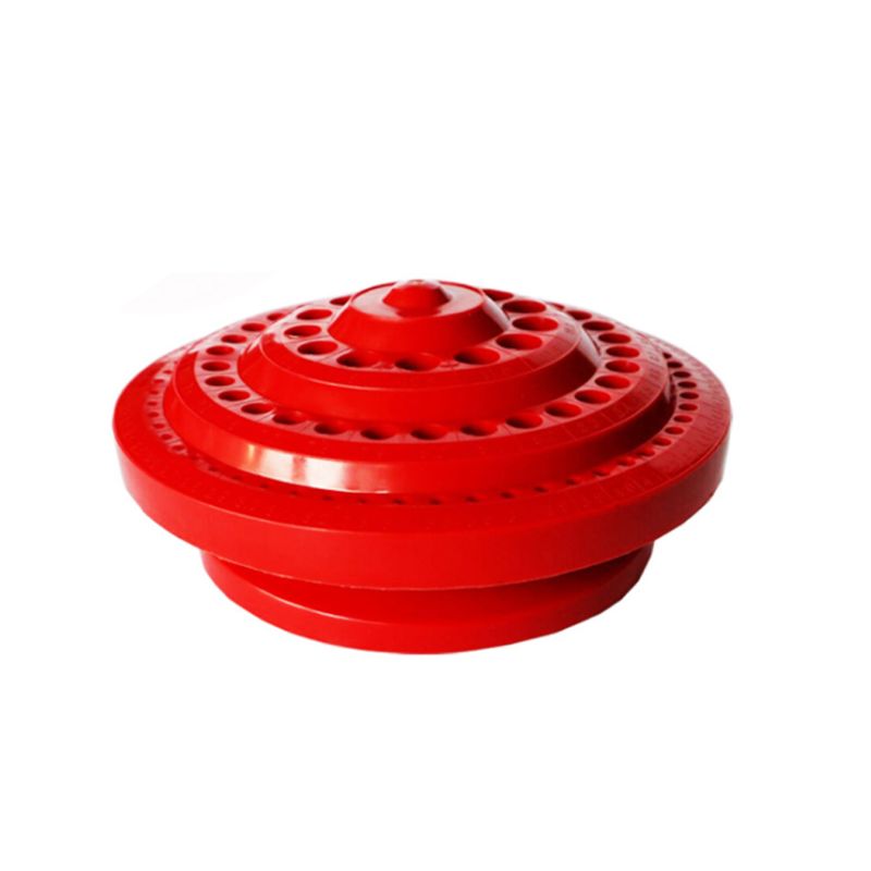 

100pcs Hole Drill Bit Storage Case Holder Round Shape Hard Plastic Organizer 6XDD