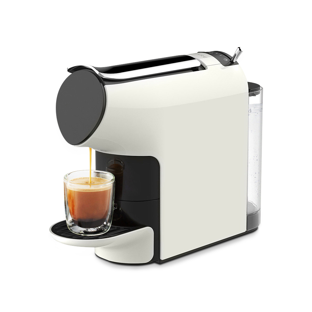 New 1200W Portable Coffee maker Machine LED Light automatic exrtaction Capsule Coffee Espresso Machine For Household Office-image-678763565