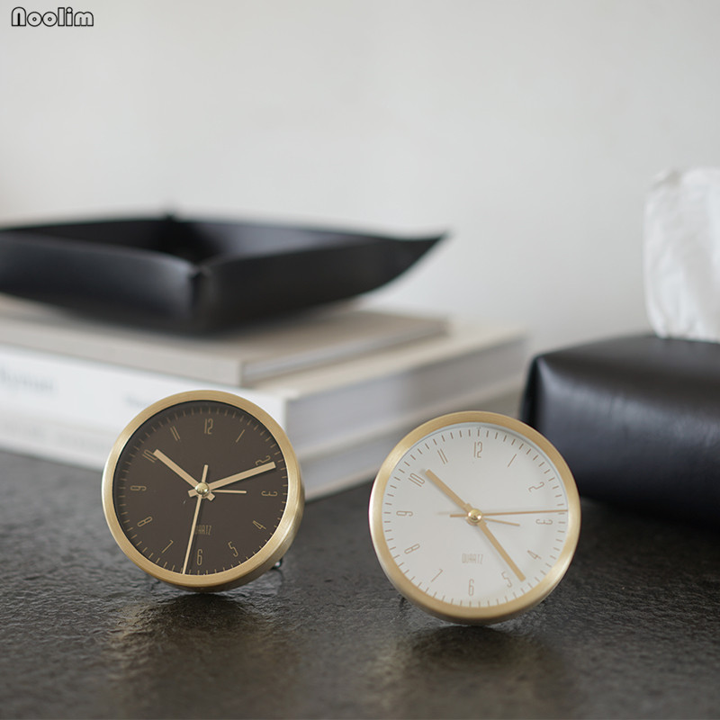 

Simple and Modern Creative Children Alarm Clock Fashion Bedside Mute Multi-function Decorative Clock Living Room Desktop Decor