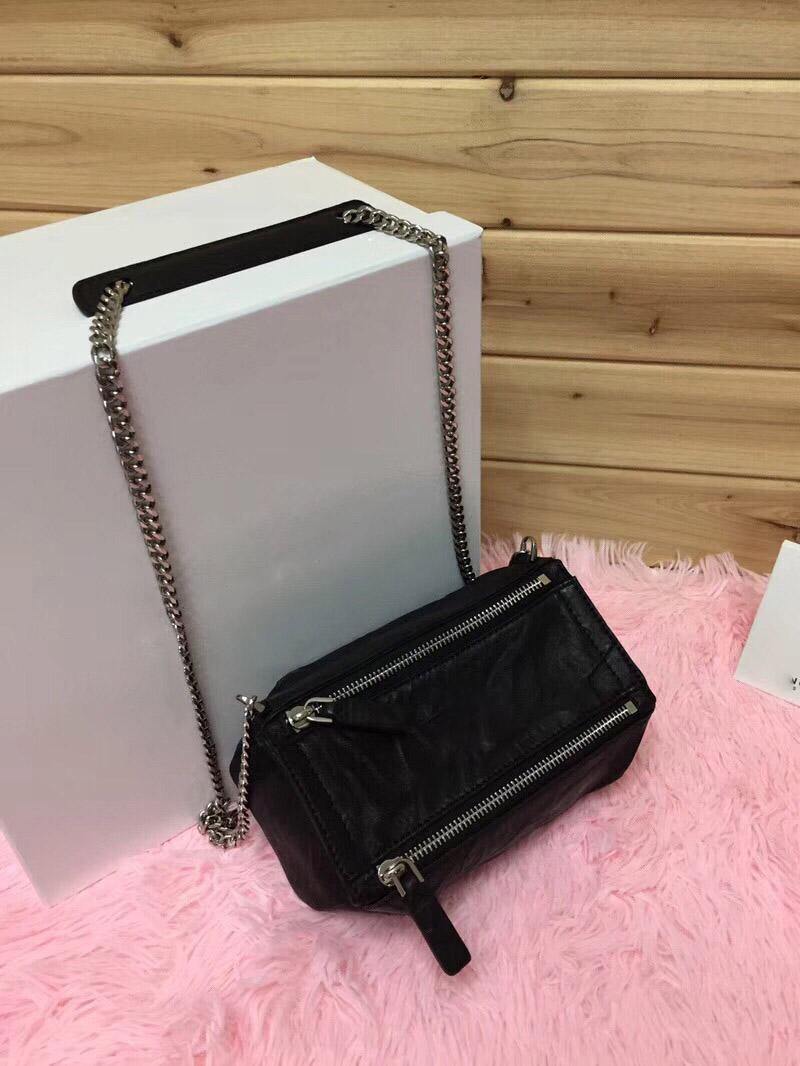 

women shoulder top brands bag lattice quilted leather handbags crossbody messenger bag fashion designer handbags trunk luxury bag 2020 new, Black