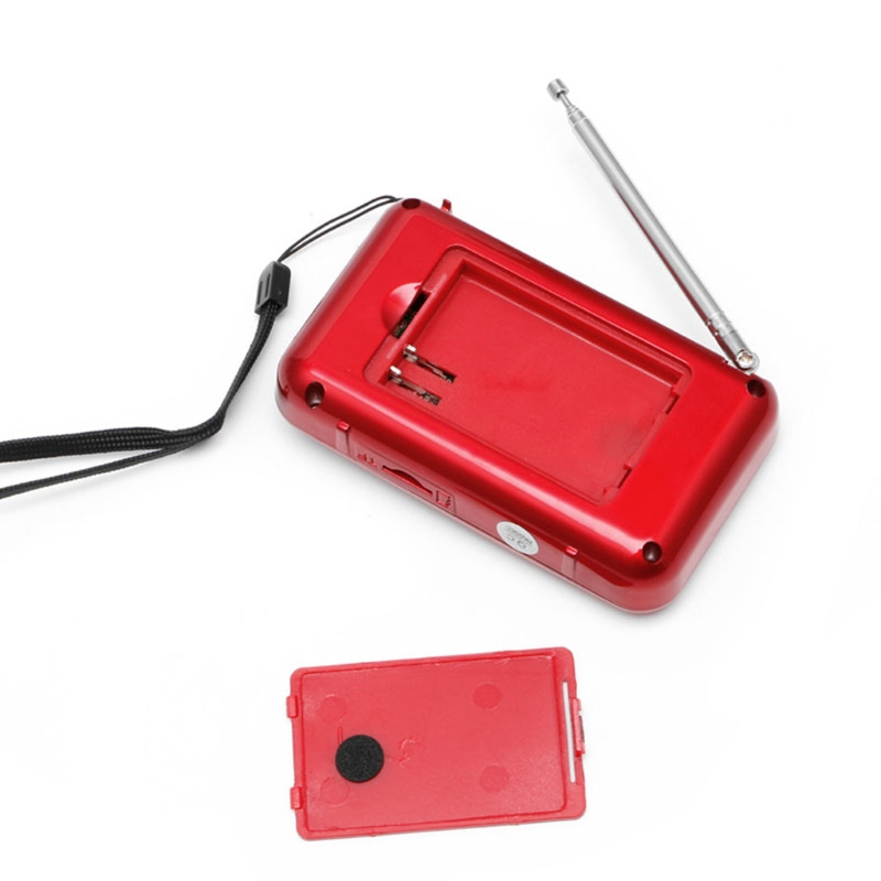 

Mini LCD Digital Audio FM Radio USB Micro SD TF Card Speaker MP3 Music Player WXTB