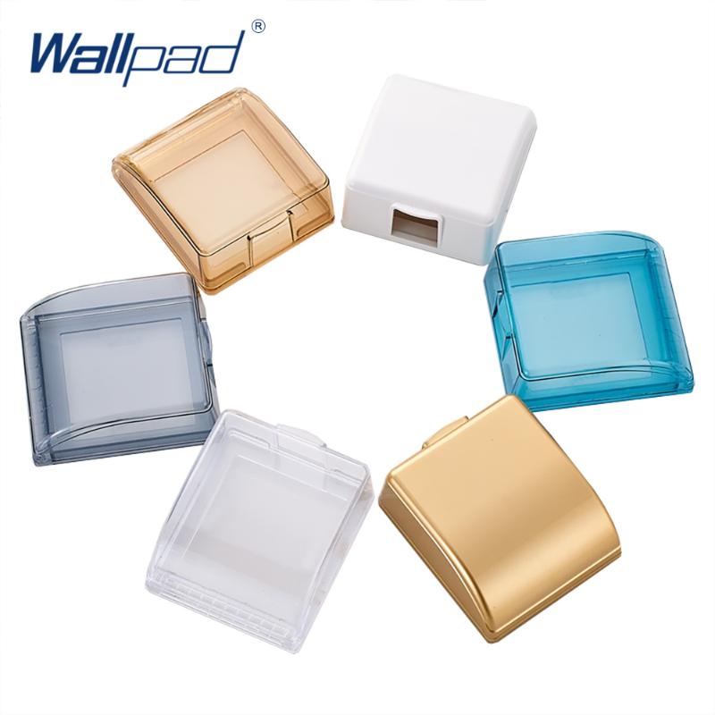 

86Type Wallpad Waterproof Box For 86*86mm Wall Switch And Socket 6 Colors Optional 45*95*110mm Free Shipping