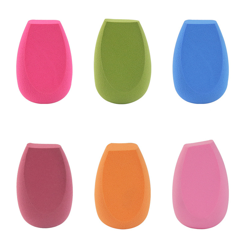 

2020 New Design 3 Cut Makeup Sponge Concealer Smooth Cosmetic Powder Puff Cut Shape Foundation Water Drop Bevel Make Up Blender Tool