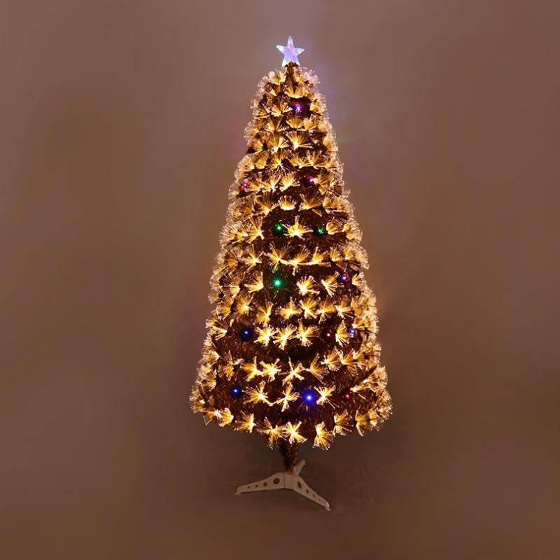

Multicolored Optical Fiber Tree 1.8m Encryption Simulation Optical Fiber Tree DIY Plastic LED Decorative