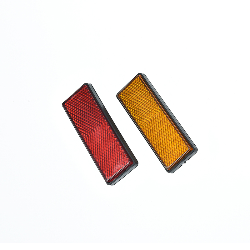 

87x32x9mm Reflective Board Mountain MTB Bicycle Rack Tail Safety Warning Lamp Cycling Bike Rear Reflector