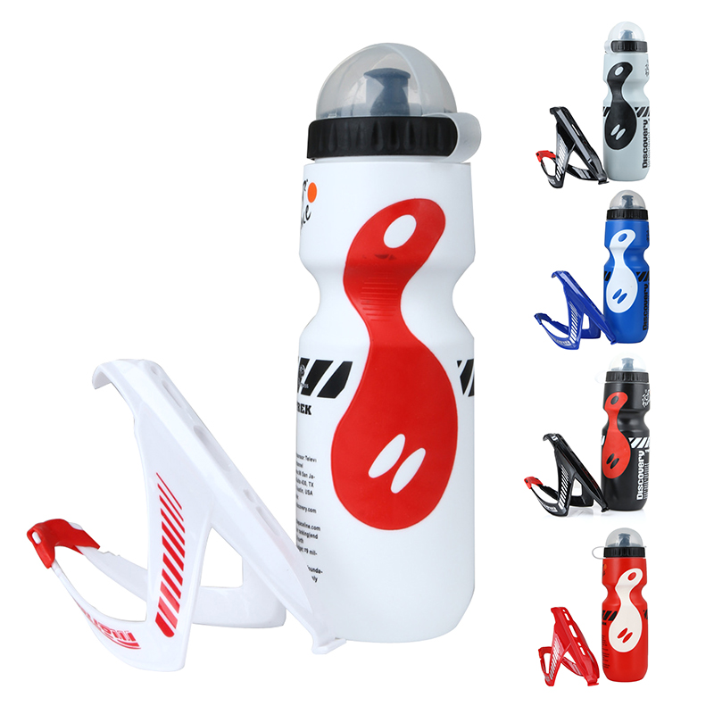 

750ml Portable Mountain Road Bike Bicycle Drink Water Bottle With Holder Outdoor Sport Bike Bicycle Cycling Riding Sports Kettle