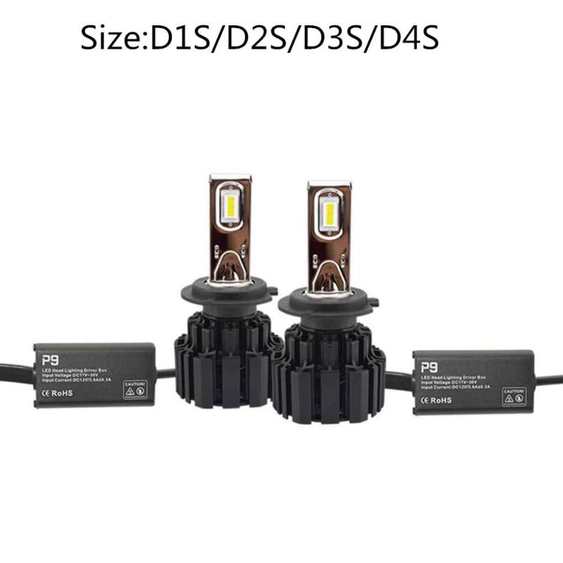 

P9 Led Car Headlight D2H D1S D3S D4S D2R D2S D4R D5S LED Bulb 6000K 100W Car Light 13400LM D2S Headlamp Automobiles Fog Light