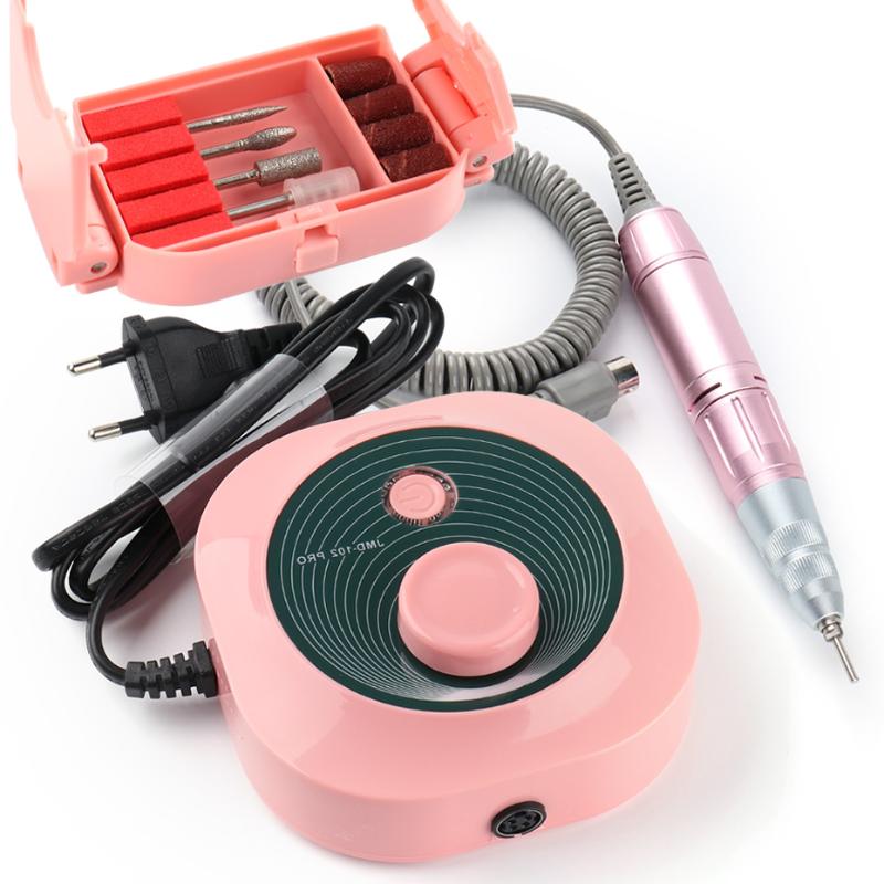 

30W 35000RPM Professional Nail Drill Pen Electric Milling Cutters Adjustable Speed Machine Nail Files Pedicure Tools TRJMD102