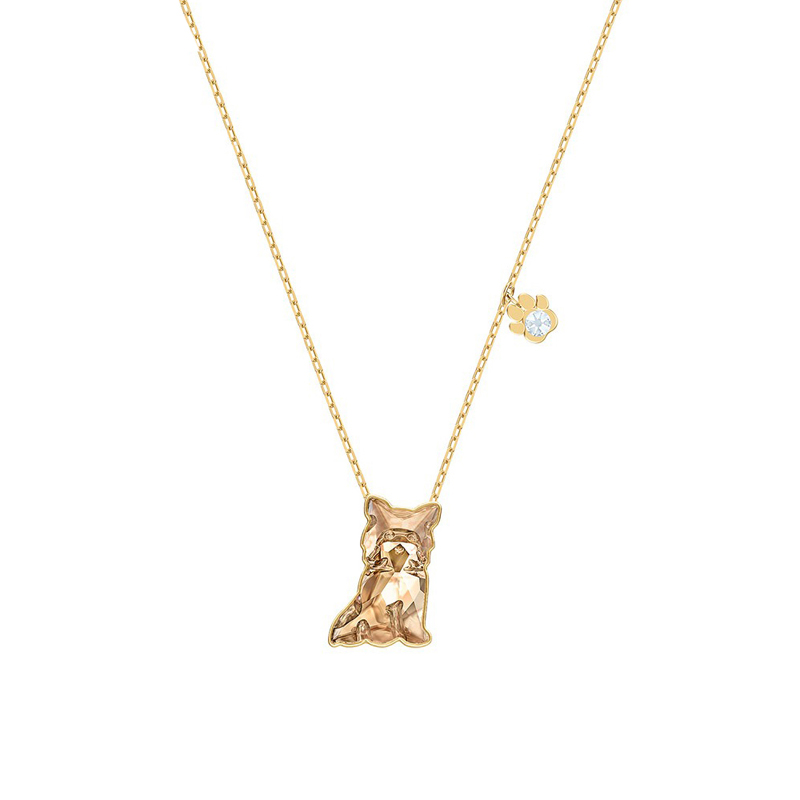 

Fashion Cute Crystal Cat Pendant Necklace Girl Birthday Gift Choker Necklaces