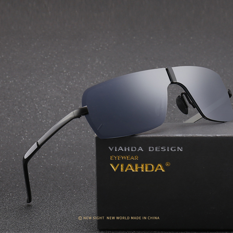 

VIAHDA NEW Fashion Polarized Sunglasses Men Designer Sun Glasses For Male Classic Driving UV400