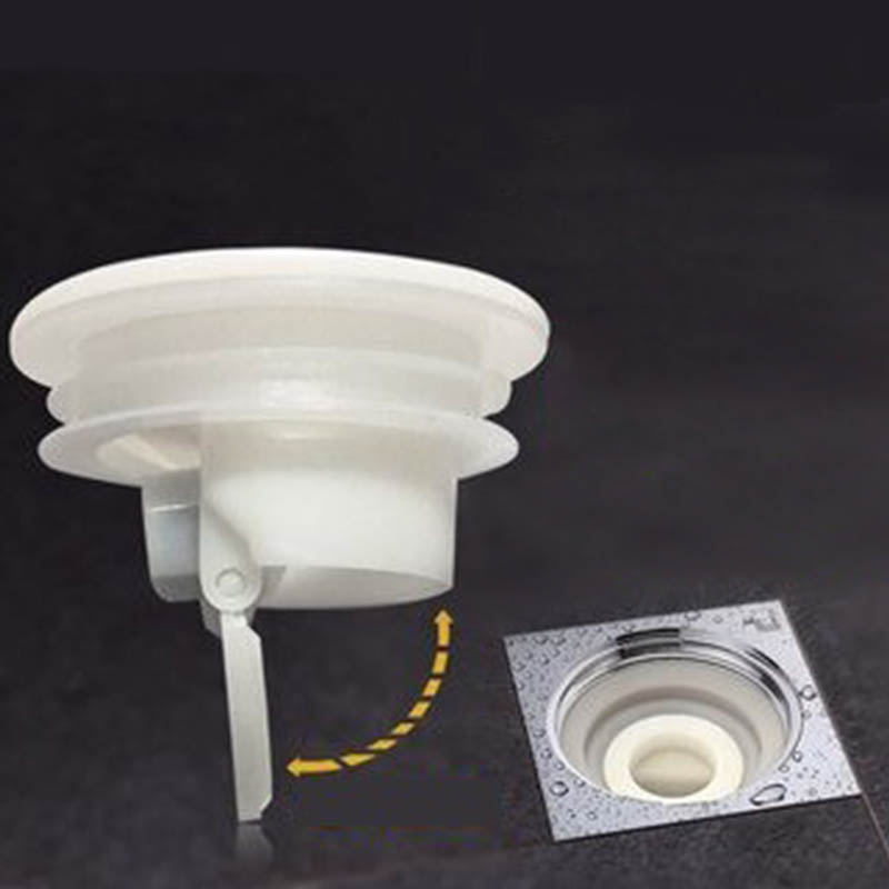 

1Pcs Bath Shower Floor Drain Bathroom Tools Insect Prevention Sink Cork Accessory Bathtub Plug Siphon Plugs Deodorize