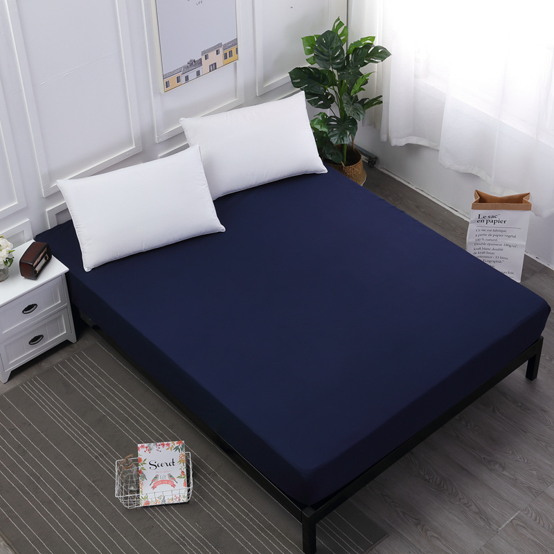 

New Bed Mattress Cover Waterproof Mattress Protector Pad Fitted Sheet Separated Water Bed Linens with Elastic Urine Care Pad