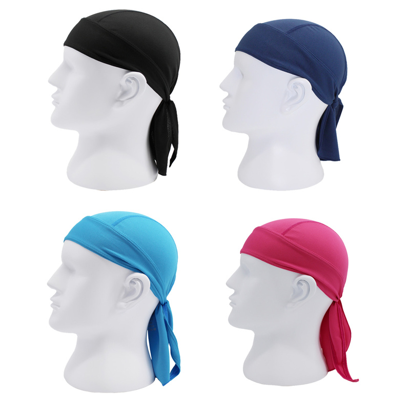 

4PCS/Set Quick Dry Cycling Cap Breathable Head Scarf Summer Men Women Running Riding Bandana Headscarf Outdoor Sports Head Scarf