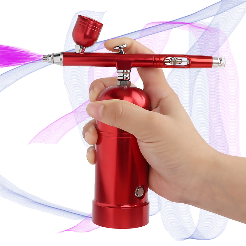 

Onnfang Wireless Air Compressor Portable Airbrush 0.3&0.2&0.5mm Spary gun Make up Art Body Cake Model Car Water Filling Sprayer