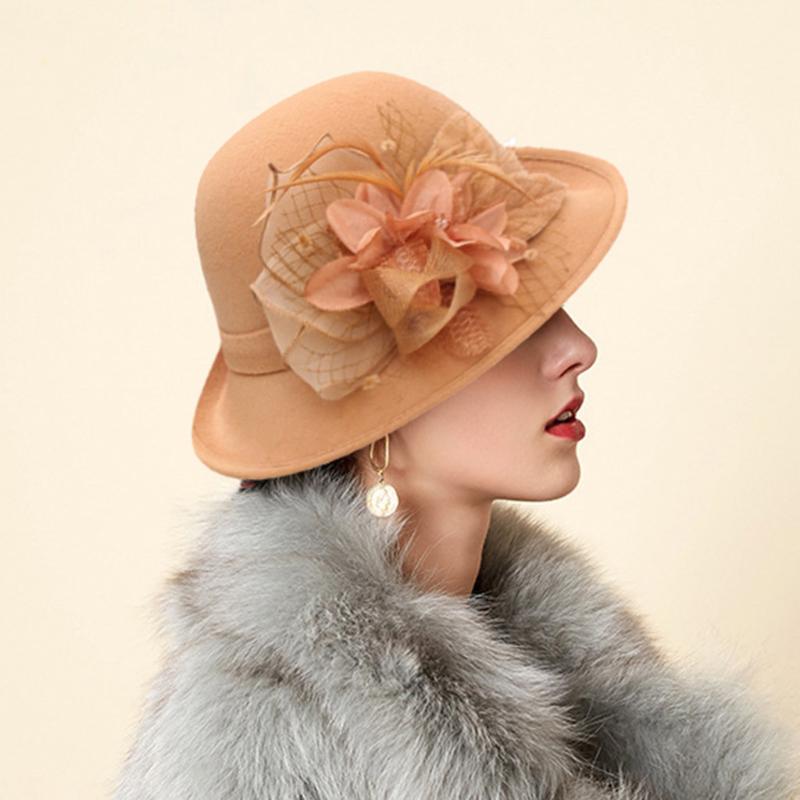 

Eillysevens Elegant 2020 Fascinators Hat For Women Vintage Ladies Dress women Hats#g40, Gray