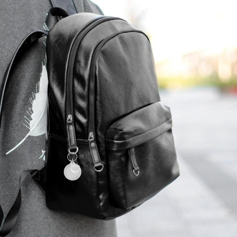 

100pcs Practical Circular Photo Frames DIY Split Key Rings Keychains Key Holders for Families