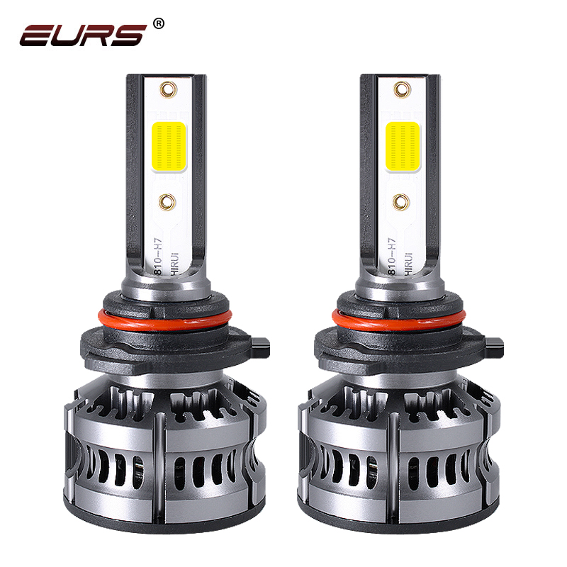 

EURS H7 H4 Car LED Headlight Bulbs M5 H1 H11 H3 3 9005 9006 4 50W 8000LM 6000K 4500k 12V Auto Mini Headlamp COB Fog Light