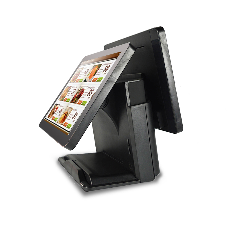 

Capacitive touch Machine Windows EPOS All in one Dual screen EPOS Terminal for restaurant