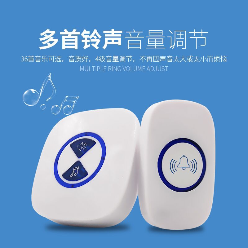 

Home wireless doorbell pager