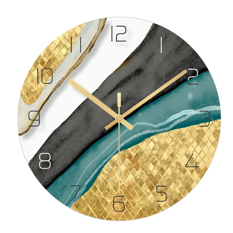 

Modern Glass Slim Wall Clock Quartz 3d Watches Guess Women Watch Hanging Wanduhr Mural Mute Clock Living Room