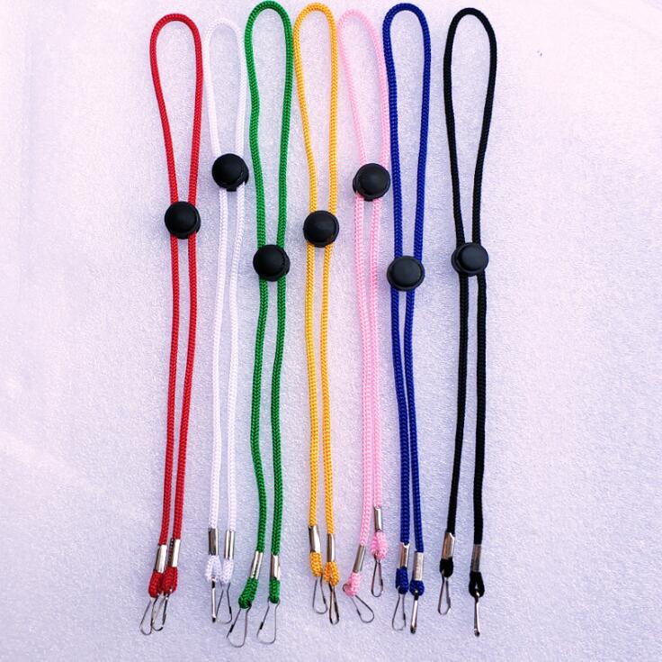 

Mask Lanyard Anti-loss Ear Holder Rope Adjustable Masks Hang Rope Multifunction Lanyard Face Mask Straps Hang On Neck Rope GWE1616