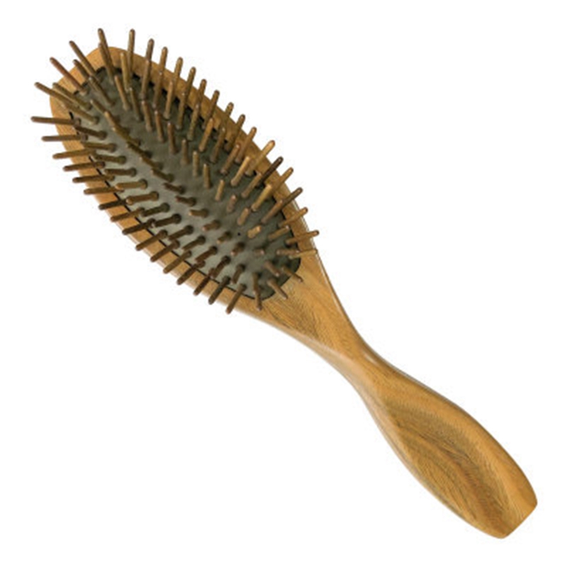 

Professional Hair Care Green Sandalwood Combs Detangling Long Hair Airbag Brush Detangle Healthy Massage Antistatic Hairbrush