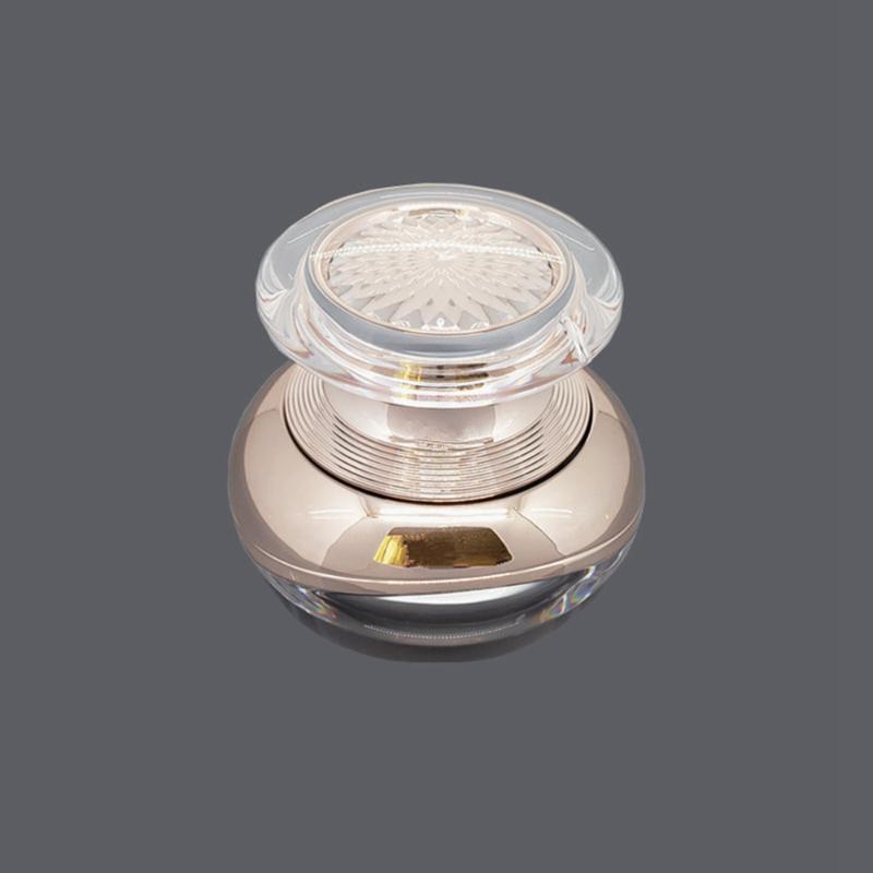 

High Grade Rose Gold Acrylic Cream Jar 15g Empty 50pcs/lot