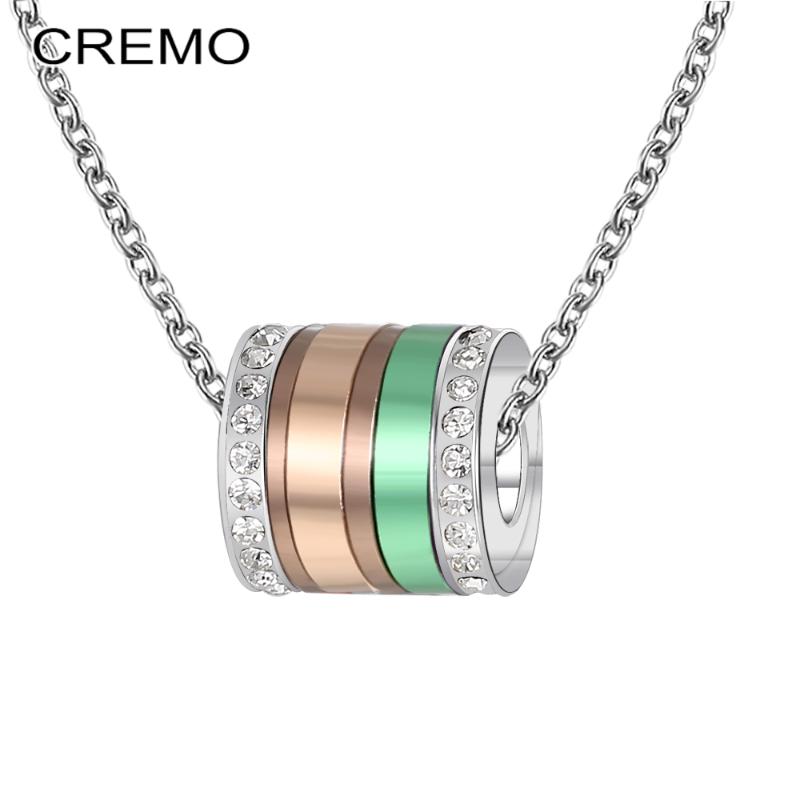 

Cremo georgettes Delicate Necklace DIY Custom Unique Colorful Combination Pendant Necklace Charm Pendant Chain Women Jewelry