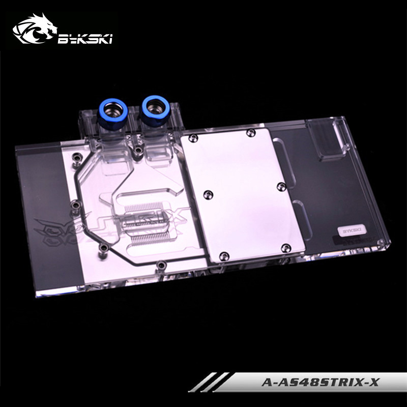 

Bykski GPU Cooler For ASUS ROG STRIX-RX480-O8G-GAMING,STRIX-RX470-4G-GAMING,580 Watercooling block Full Cover,A-AS48STRIX-X