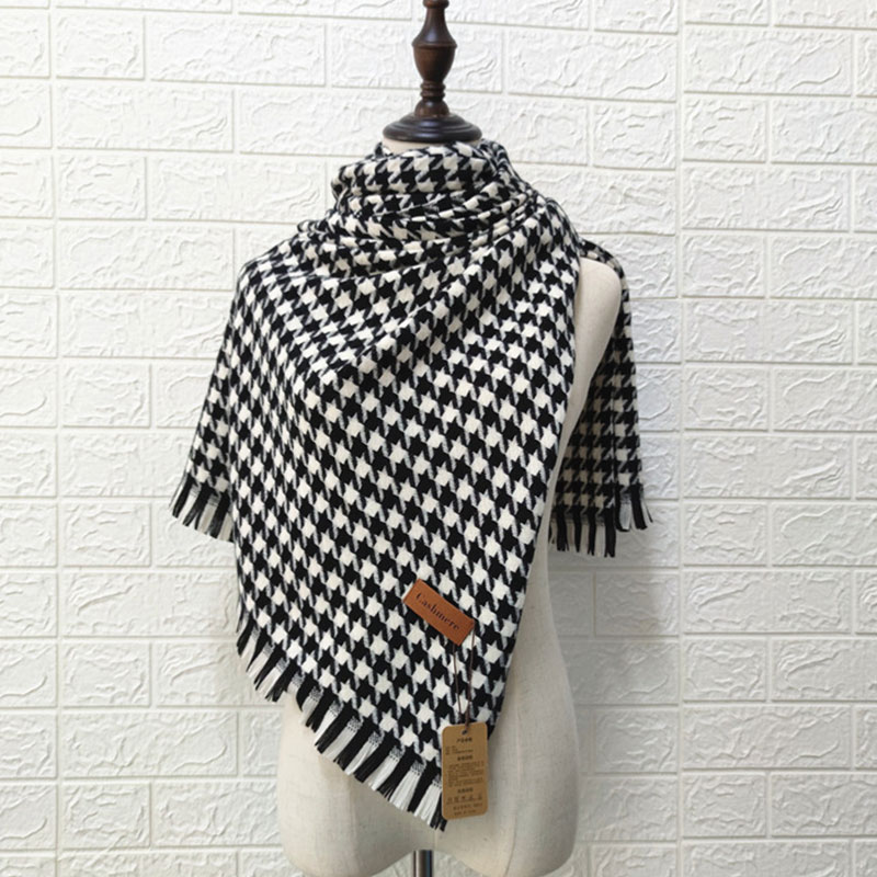 

2020 Luxury Cashmere Palid Scarf Women Winter Bandana Warm Shawls And Wraps Bufanda Thick Blanket Scarves