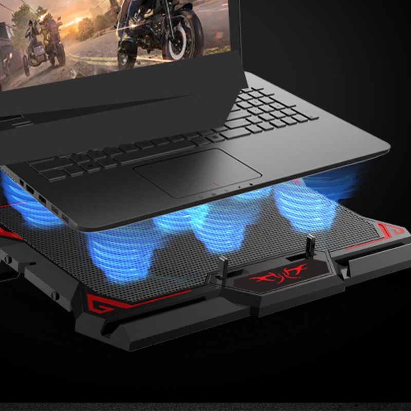 

17 Inch Gaming Laptop Cooler Height Adjustable Notebook Computer Cooling Pad