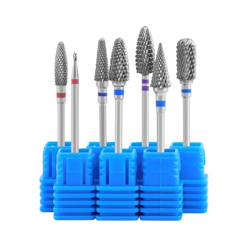 

6/7PCS Nail Drill Bit Set Carbide Ceramic Cutters For Manicure Machine Cutter for Manicure Set Milling Cutter Nail Accessories