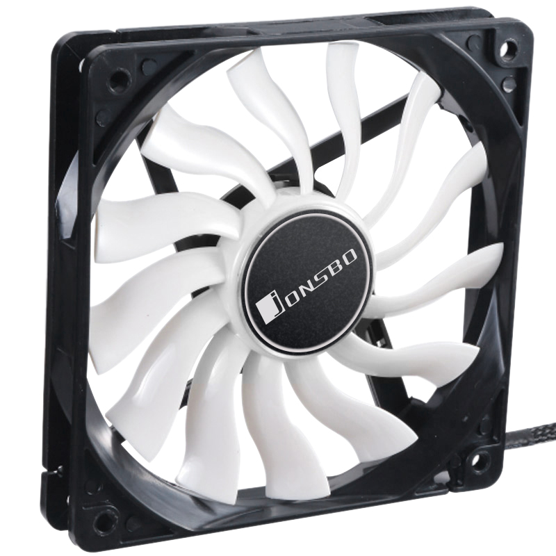 

Jonsbo 12020 Cpu Fan Pc Case Fan Cooler 12Cm Ultra-Thin Computer Cooling 12V Mute Pc Case For Computer