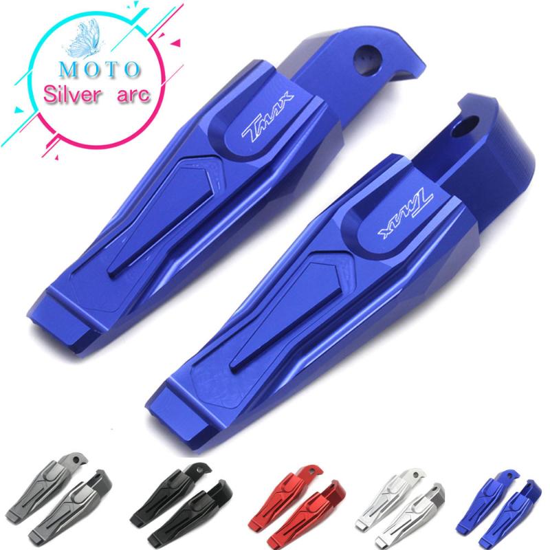 

Motorcycle CNC Aluminum Rear Passanger Foot Peg Footrests For TMAX 500 T-MAX530 XP500 XP530 6COLOR Free shipping