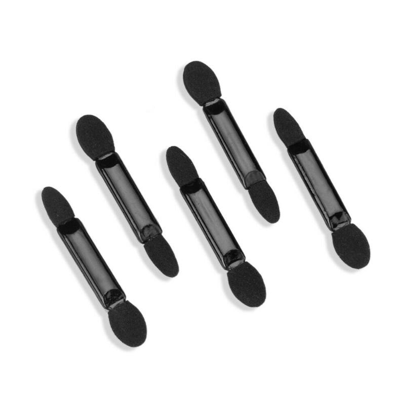 

10pcs Double-Head Sponge Eye Shadow Eyeliner Brush Black Applicator Beauty Makeup Tools Foundation Makeup Brushes Tool Set