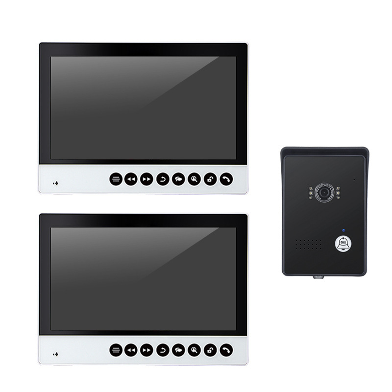 

Factory direct 10 inch large screen HD wired smart video doorbell home photo video