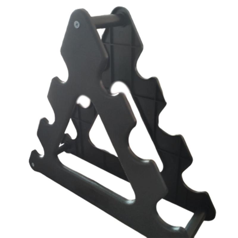 

Dumbbell Rack For Fitness Sports Multifunctional 3/5 Layer Compact Rugged Anti-wear Dumb Bell Holder For Household Home Gym Use, Black
