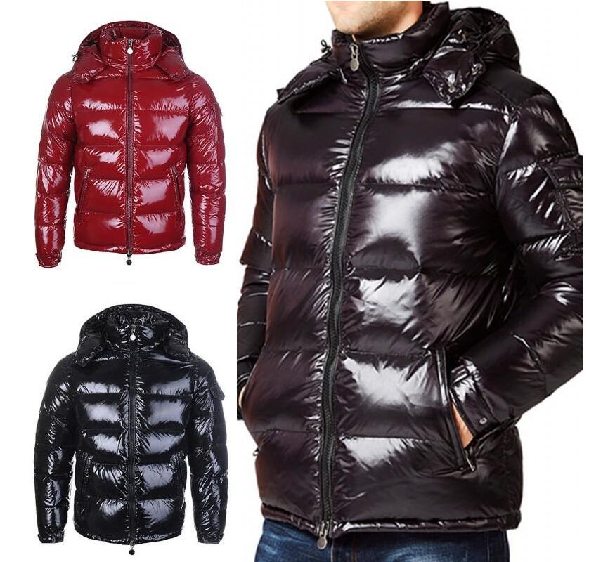 

New Men Women Casual Down Jacket Down Coats Mens Outdoor Warm Feather Man Winter Coat Outwear Jackets Parkas warm jacket coat, Black