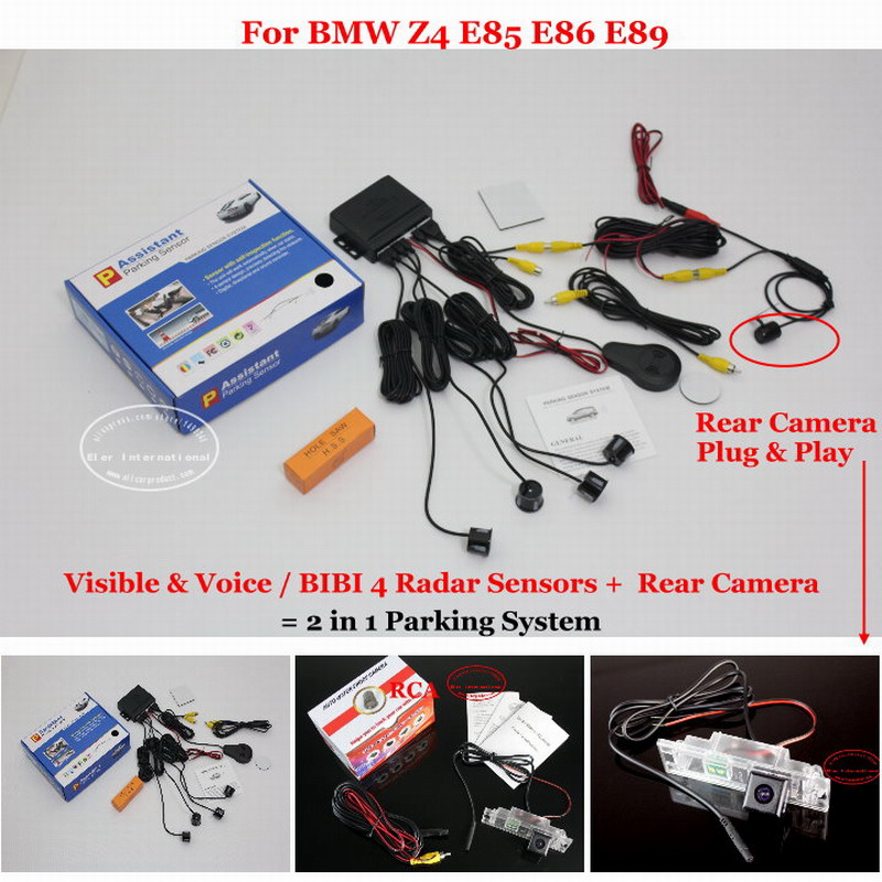 

For Z4 E85 E86 E89 Car Parking Sensor Sensors Auto Alarm System highquality Rearview Reverse Camera