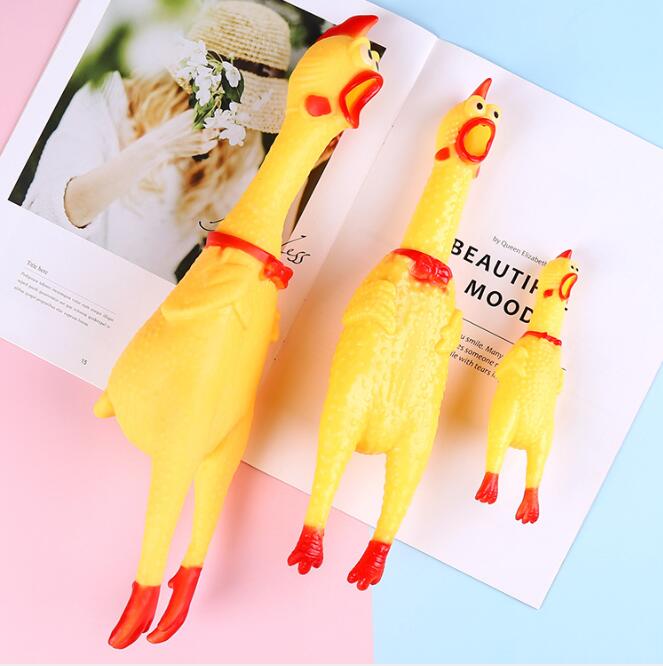 

Party Favor 200pcs Squeaky Chew Toy For Dogs Puppy Screaming Rubber Chicken Cartoon Cleaning Teeth Accessory#83216