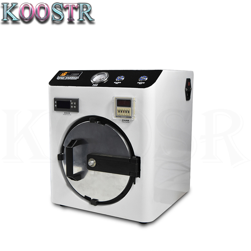 

7 inch Vacuum Autoclave LCD OCA Air Bubble Remove Machine OCA Bubble Remover For Samsung and LCD Refurbishment
