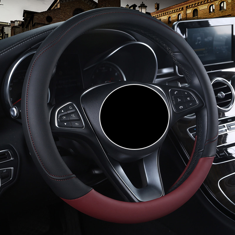 

Leather Car Steeting Wheel covers For Haval All Models H1 H8 H9 H2 H3 H4 H6 H7 H5 M6 H2S H6coupe car styling auto accessories