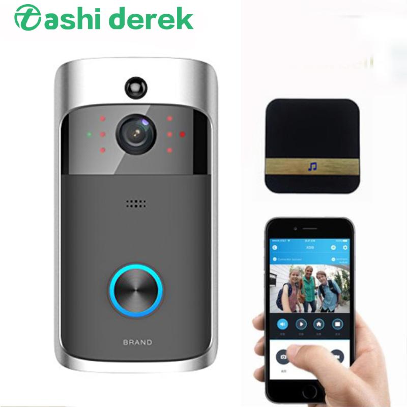 

WIFI Doorbell D06 Video Door Intercom 720P HD Wireless Smart Home IP Door Bell Camera Security Alarm IR Night Vision for Home