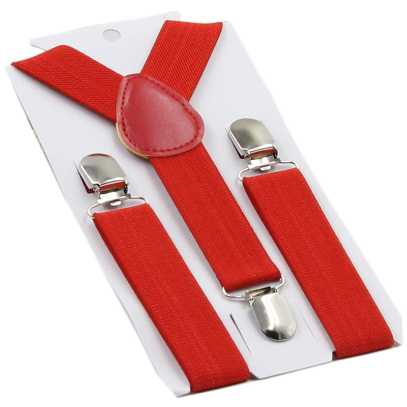 

40 Candy Colors Boys and Girls Clip-on Elastic Braces Kids Baby Suspenders Children Accessories 2.5*65cm