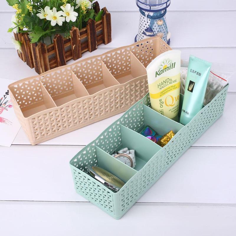 

Sorting Box Drawers Boxes 7 Color DIY Household Accessories Home Device Stackable Storage Case Multifunction Five Grid